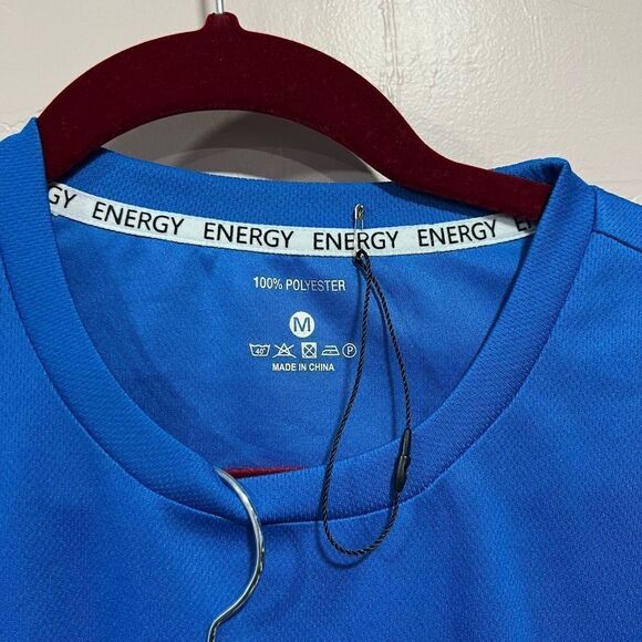 New ENERGY Work Out Tops Size Medium - Picture 3 of 4